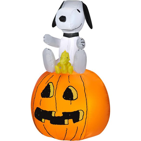 Inflable Snoopy Calabaza 1.06mts Penauts
