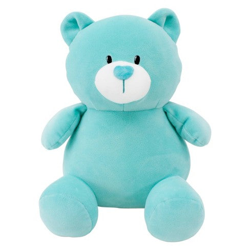 Animal Adventure Squeeze With Love Teal Bear Stuffed Animal