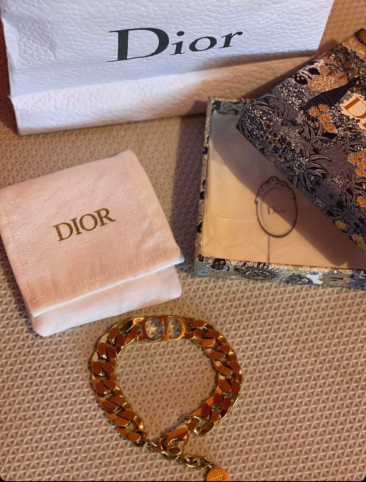 Dior Pulsera CD Preloved Unitalla
