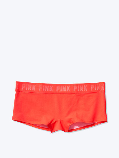 Victorias Secret LOGO BOYSHORT Naranja