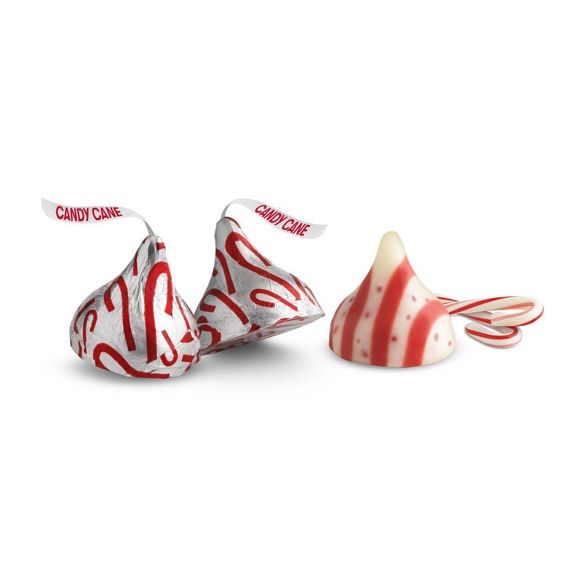 Hershey's Kisses Holiday Candy Cane Foils - 9oz