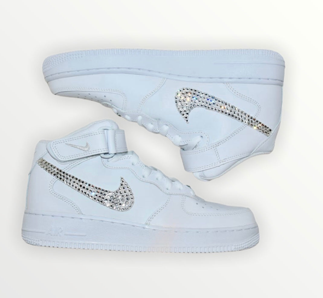 Nike Air Force 1 x Swarovski Tenis Handmade