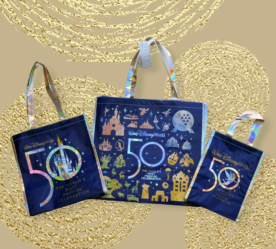 Bolsa Chica Reusable 50th Disney - Estará en $99
