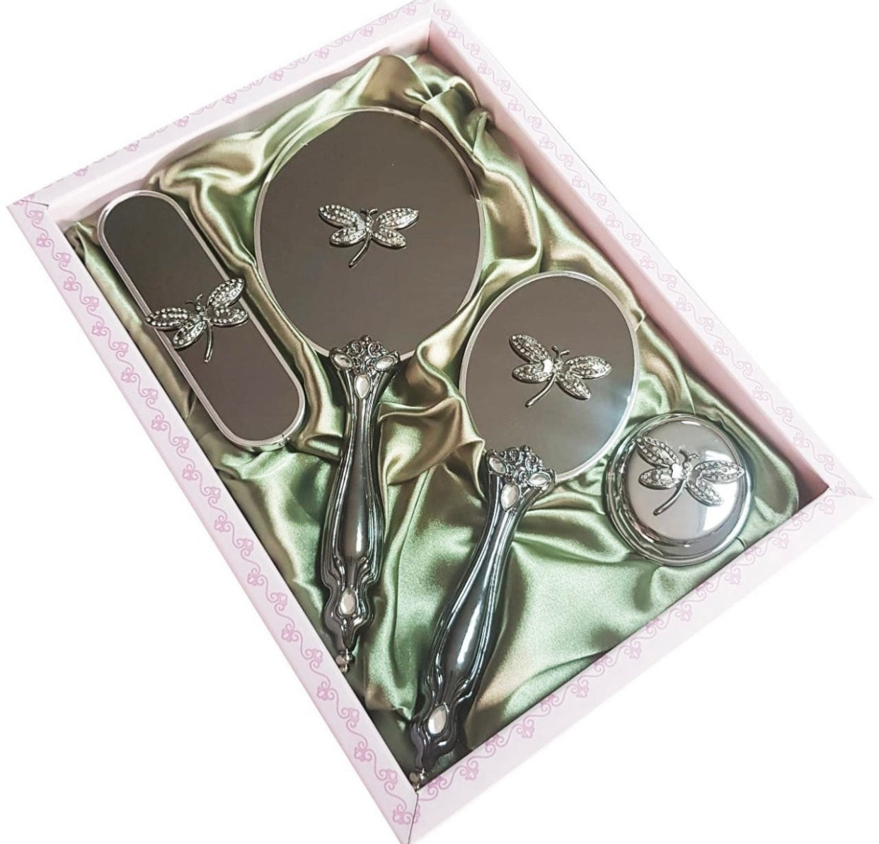 Set de Espejos & Cepillos - libélulas