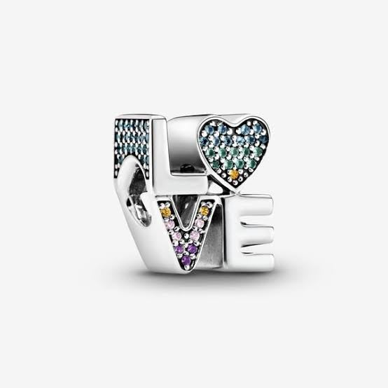 PANDORA LOVE ARCOIRIS CHARM