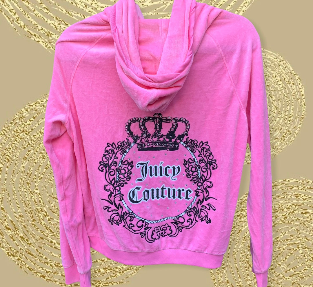 Juicy Couture Sudadera Zip Up - Estará en $798