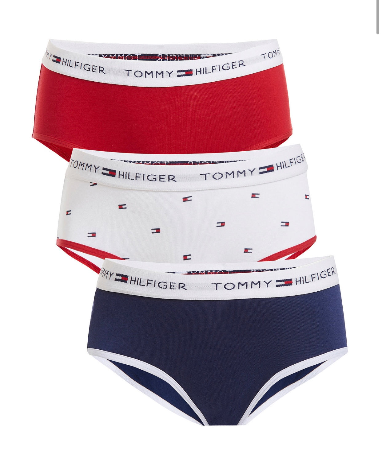 3 Pack Tommy Hilfiger Panties Adulto y Niñas - Termina Hoy