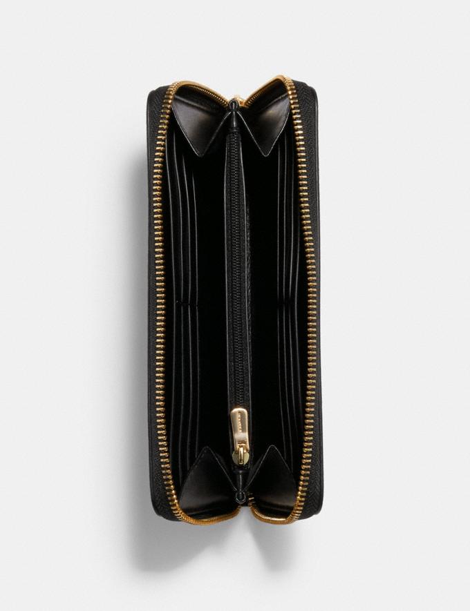 Coach Cartera Leopard Print Zip