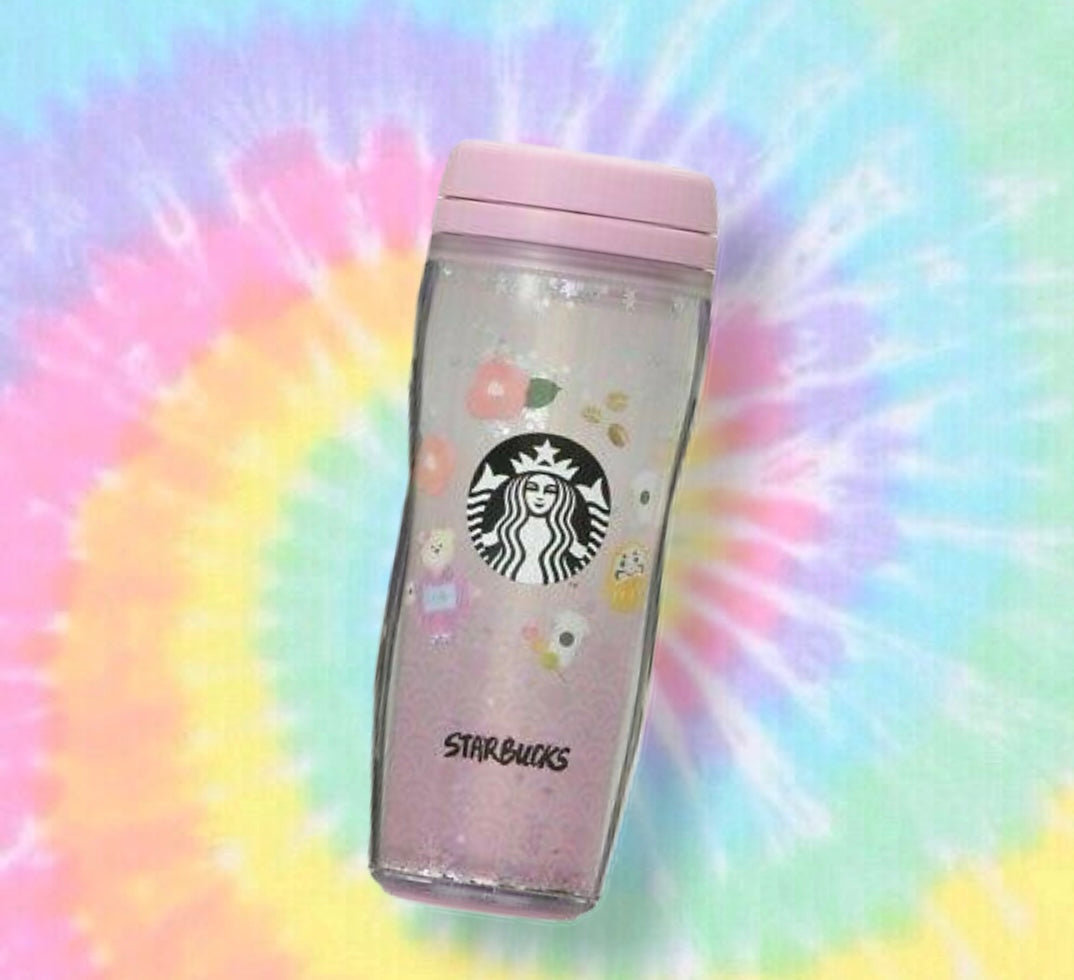 Vaso Starbucks-Glitter Rosa con Amarillo ~ Personalizado~ – Style Cases Mx