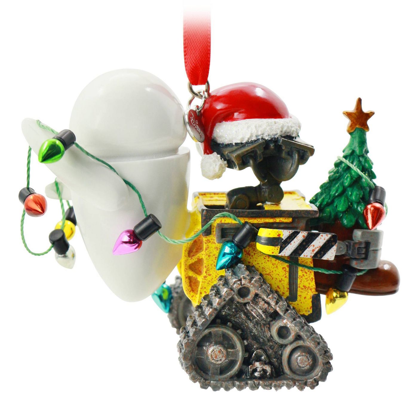 Disney Wall-E envuelto en adorno de luces de cadena
