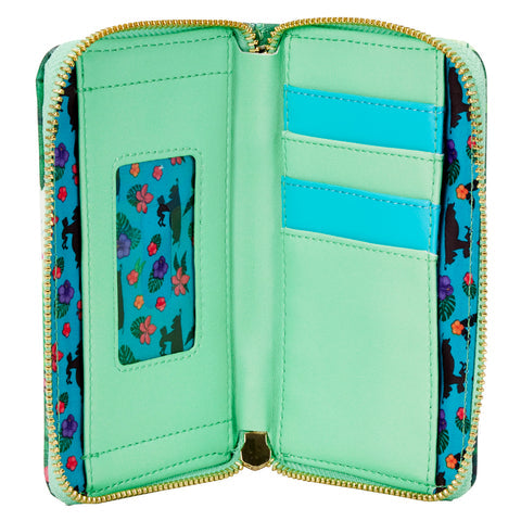 The Jungle Book Bare Necessities Zip Around Wallet
