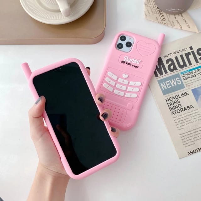 Funda tipo Teléfono Barbie
