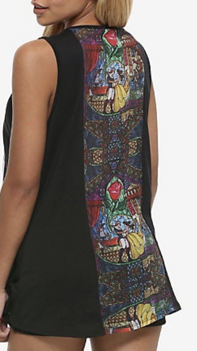 La Bella y la Bestia-Blusa