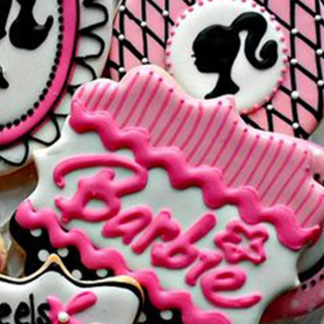 3 Moldes de Repostería Barbie