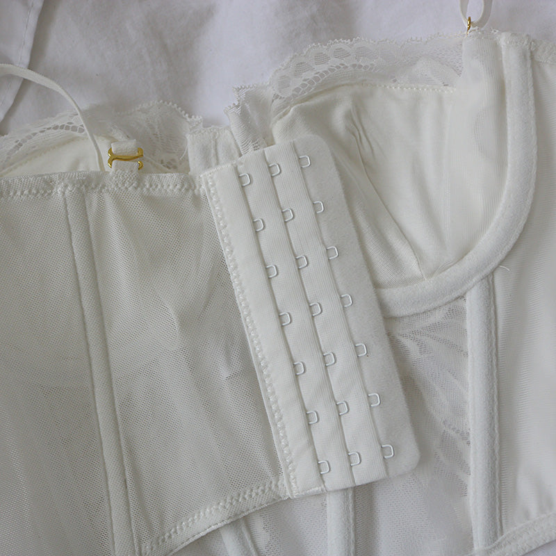 Corsé Blanco de Encaje