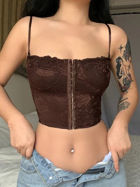 Corsé con Ganchitos Café