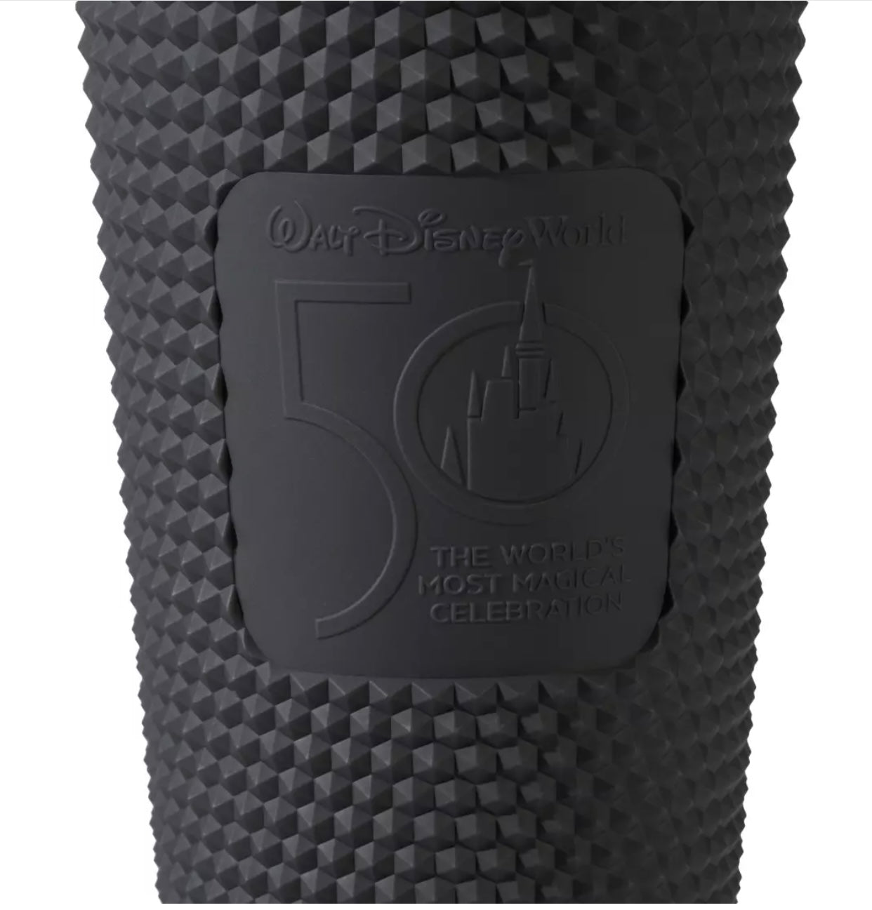 Walt Disney World 50th Anniversary Geometric Starbucks Tumbler with Straw – Black