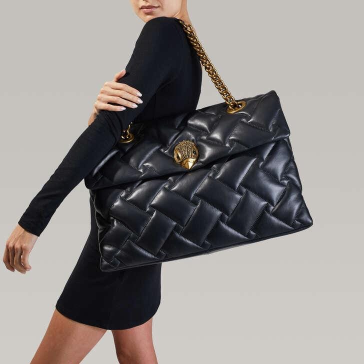Kurt Geiger Macro Kensington Soft Bag Black