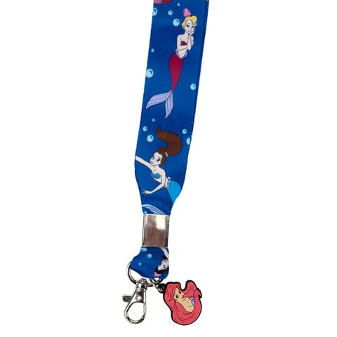 The Little Mermaid Sisters Lanyard with Card Holder