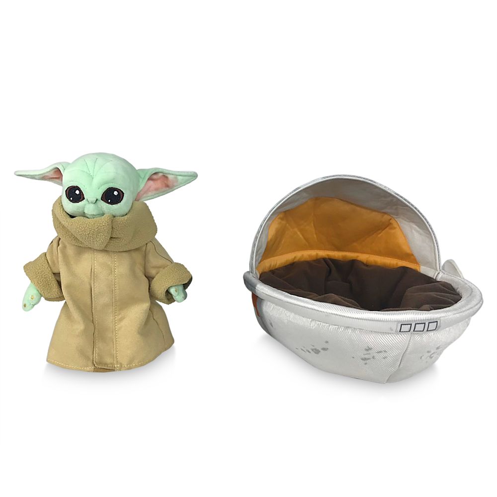 The Child Plush in Hover Pram – Star Wars: The Mandalorian – Small 7 1/2''