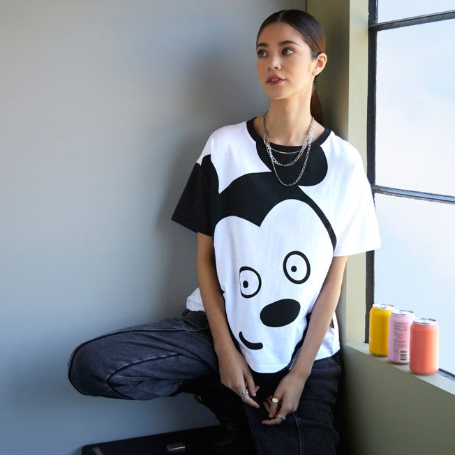 Mickey Mouse T-Shirt for Women by Deborah Salles