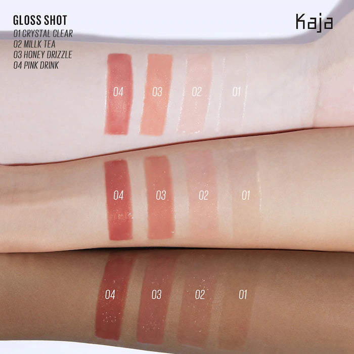 Kaja Gloss Shot Hydrating Lip Gloss- Honey Drizzle