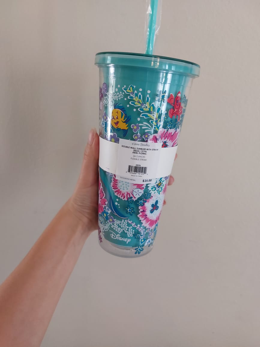 Vaso La Sirenita -Vera Bradley