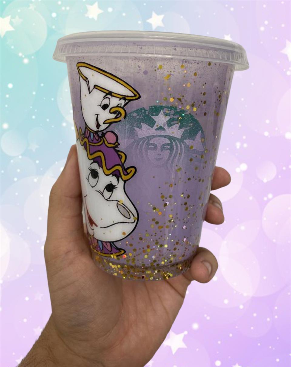 Vaso Starbucks- Mrs Potts & Chip GRANDE