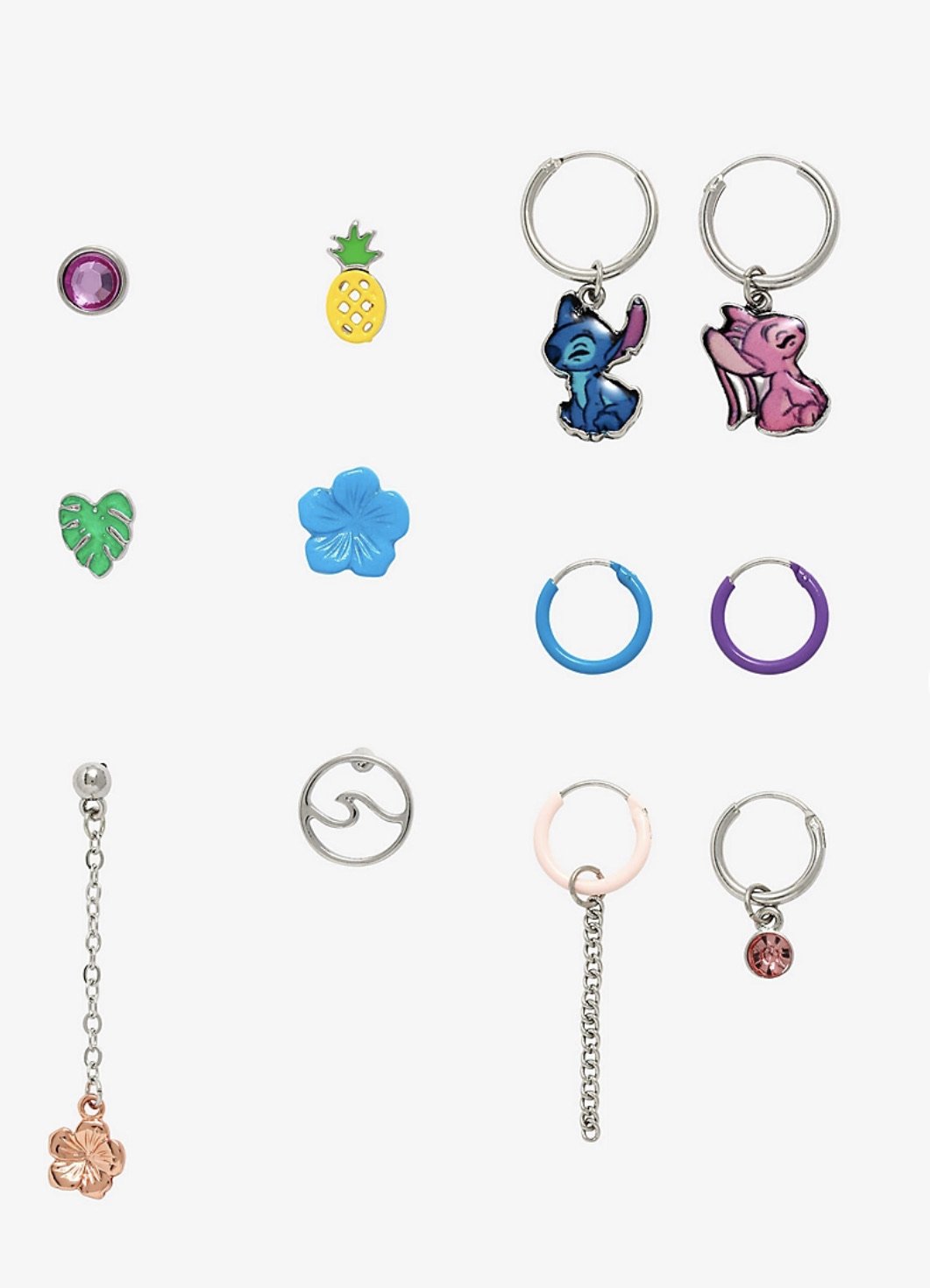 Lilo & Stitch- Set de Aretes