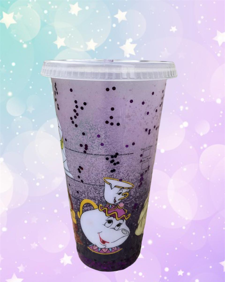 Vaso Starbucks-La Bella y la Bestia