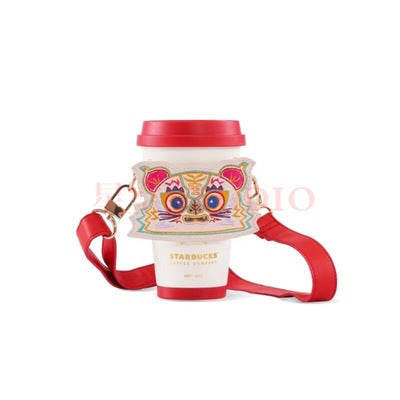 Accompanying Thermos Cup with Tiger Head Cup