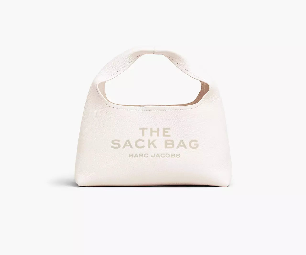 THE MINI SACK BAG - White
