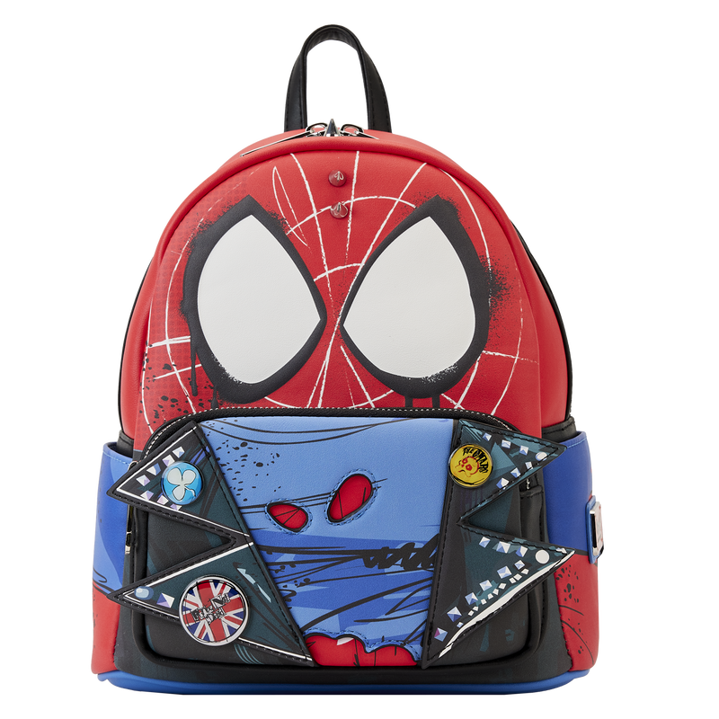 Spider-Punk Cosplay Mini Backpack