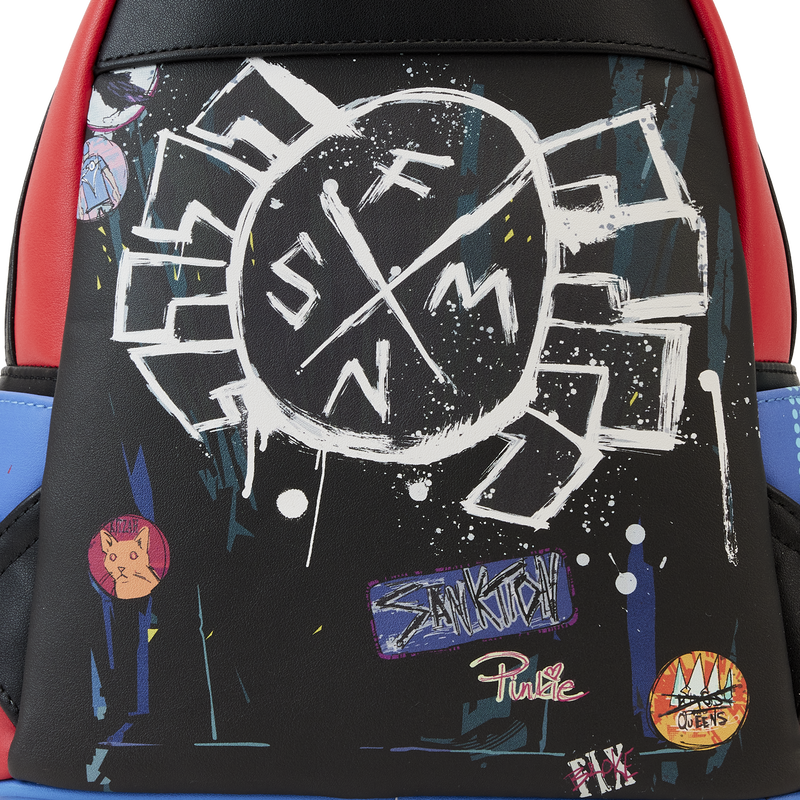 Spider-Punk Cosplay Mini Backpack