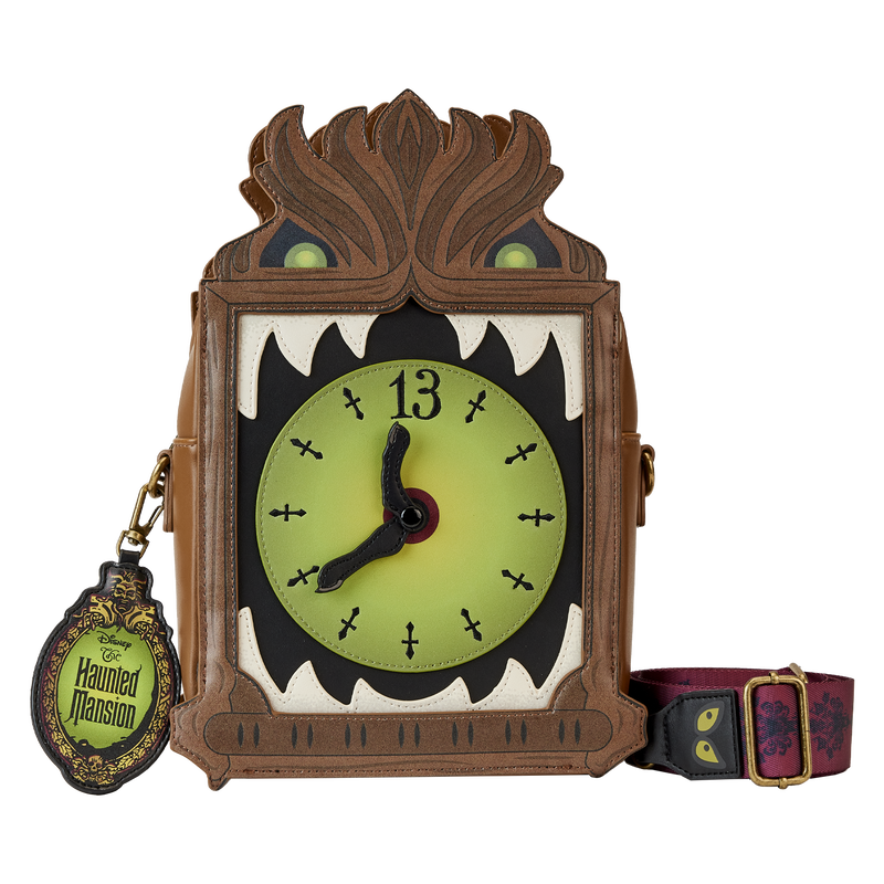 Haunted Mansion Grandfather Clock Glow Crossbody Bag