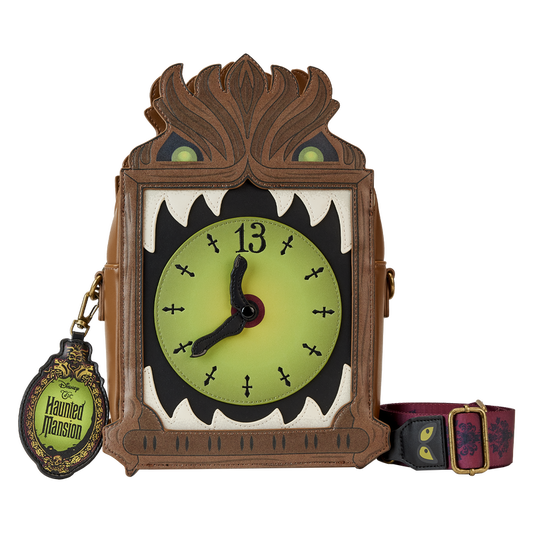 Haunted Mansion Grandfather Clock Glow Crossbody Bag