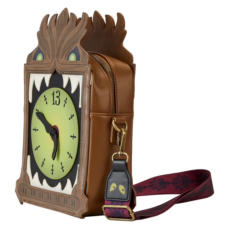 Haunted Mansion Grandfather Clock Glow Crossbody Bag