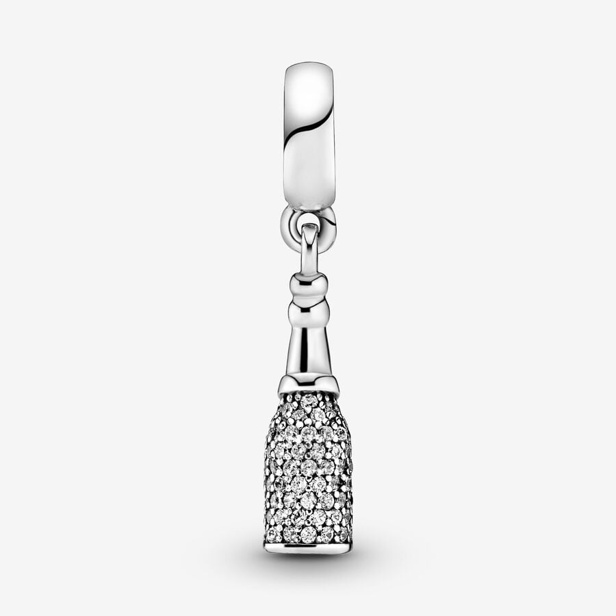 Sparkling Wine Bottle Dangle Charm