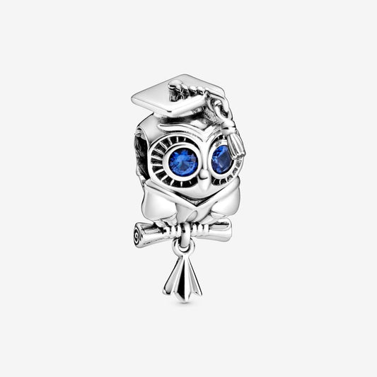 Wise Owl Graduation Charm