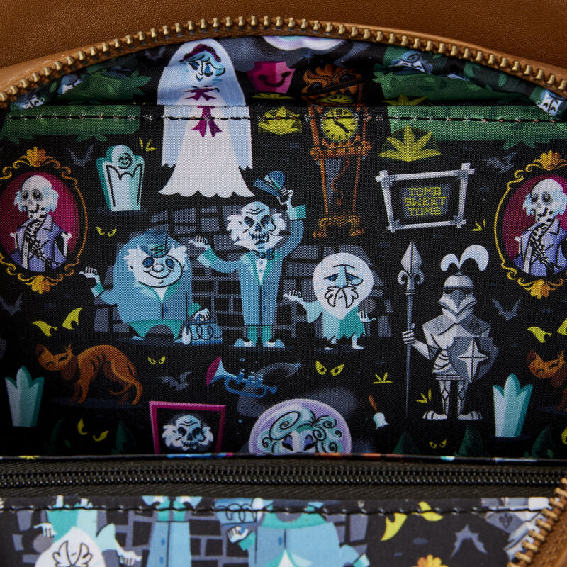 Haunted Mansion Grandfather Clock Glow Crossbody Bag