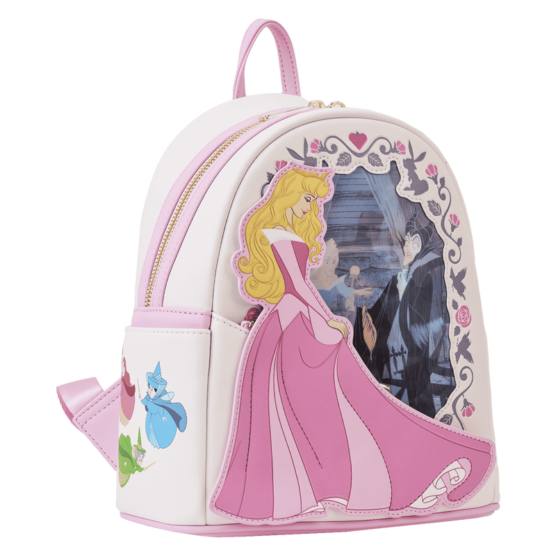 Sleeping Beauty Princess Lenticular Mini Backpack