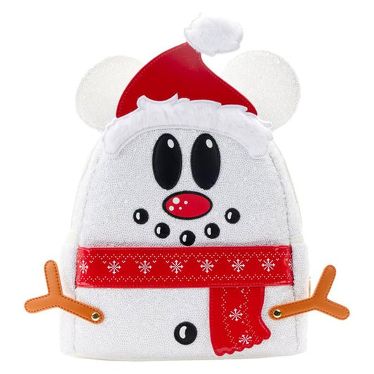 Exclusive - Mickey Mouse Sequin Snowman Mini Backpack