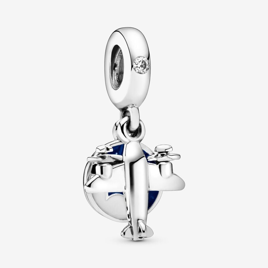 Propeller Plane Dangle Charm