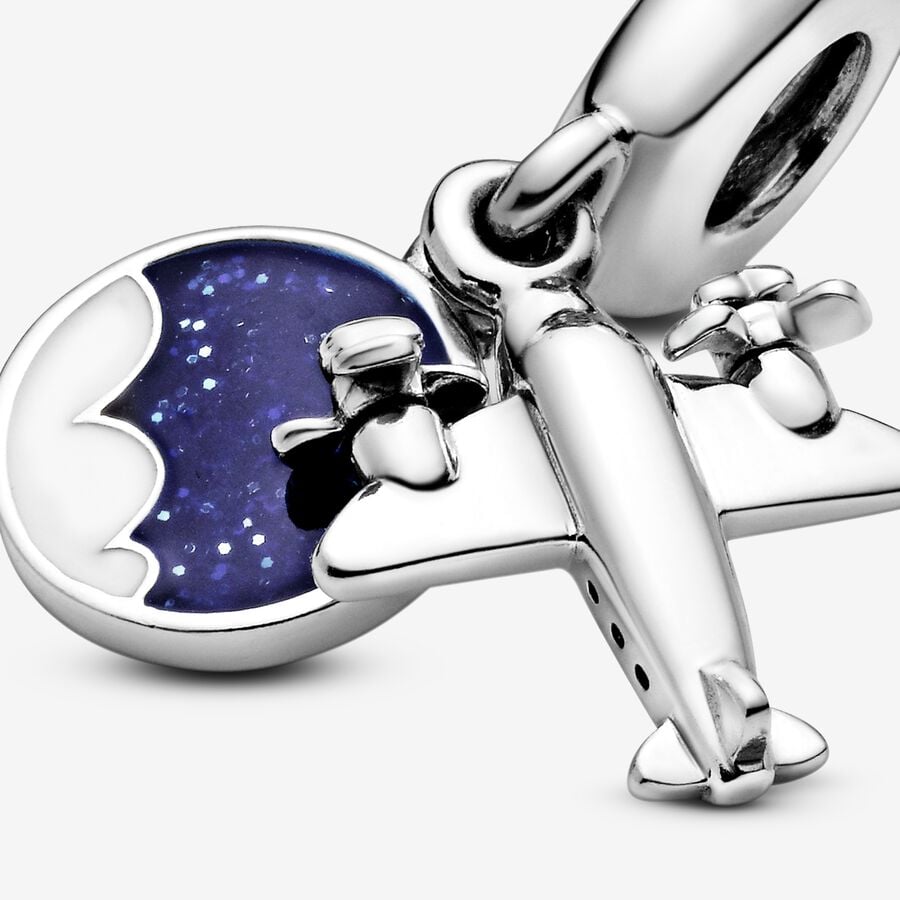 Propeller Plane Dangle Charm