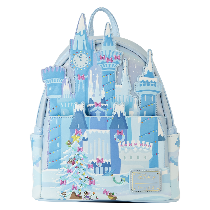 Cinderella Exclusive Holiday Castle Light Up Mini Backpack