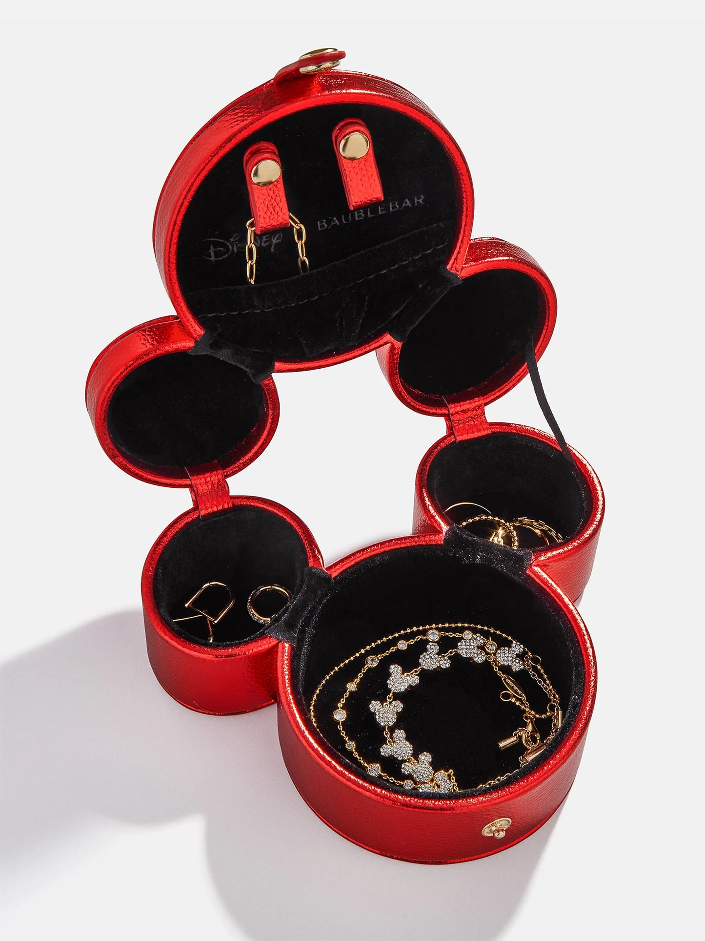 Red Mickey Mouse Disney Metallic Storage Case