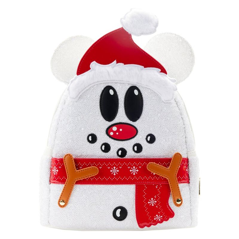 Exclusive - Mickey Mouse Sequin Snowman Mini Backpack
