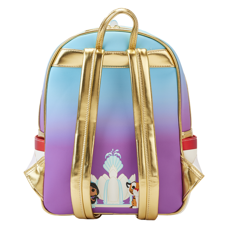 Limited Edition Bundle - Aladdin 30th Anniversary Palace Mini Backpack and Pop! Jasmine (Diamond)