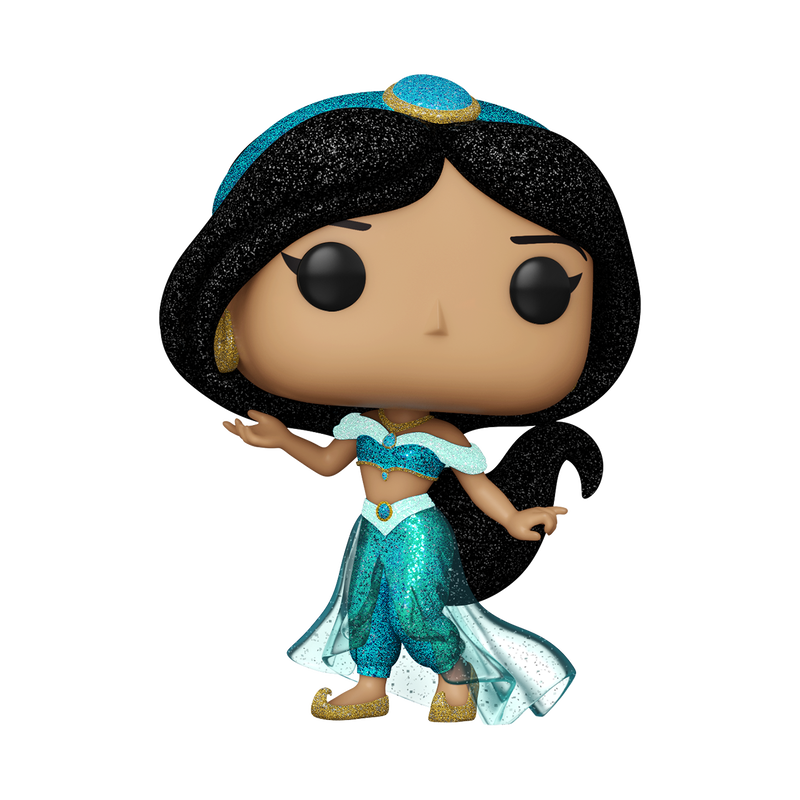 Limited Edition Bundle - Aladdin 30th Anniversary Palace Mini Backpack and Pop! Jasmine (Diamond)