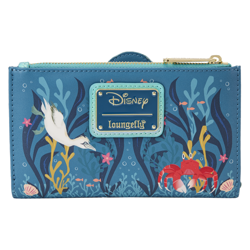 The Little Mermaid Live Action Flap Wallet